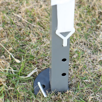 Caravane Pop-up Outsunny robuste avec cadre solide, toit pare-UV, sac de transport pour patio, jardin, plage, arrière-cour