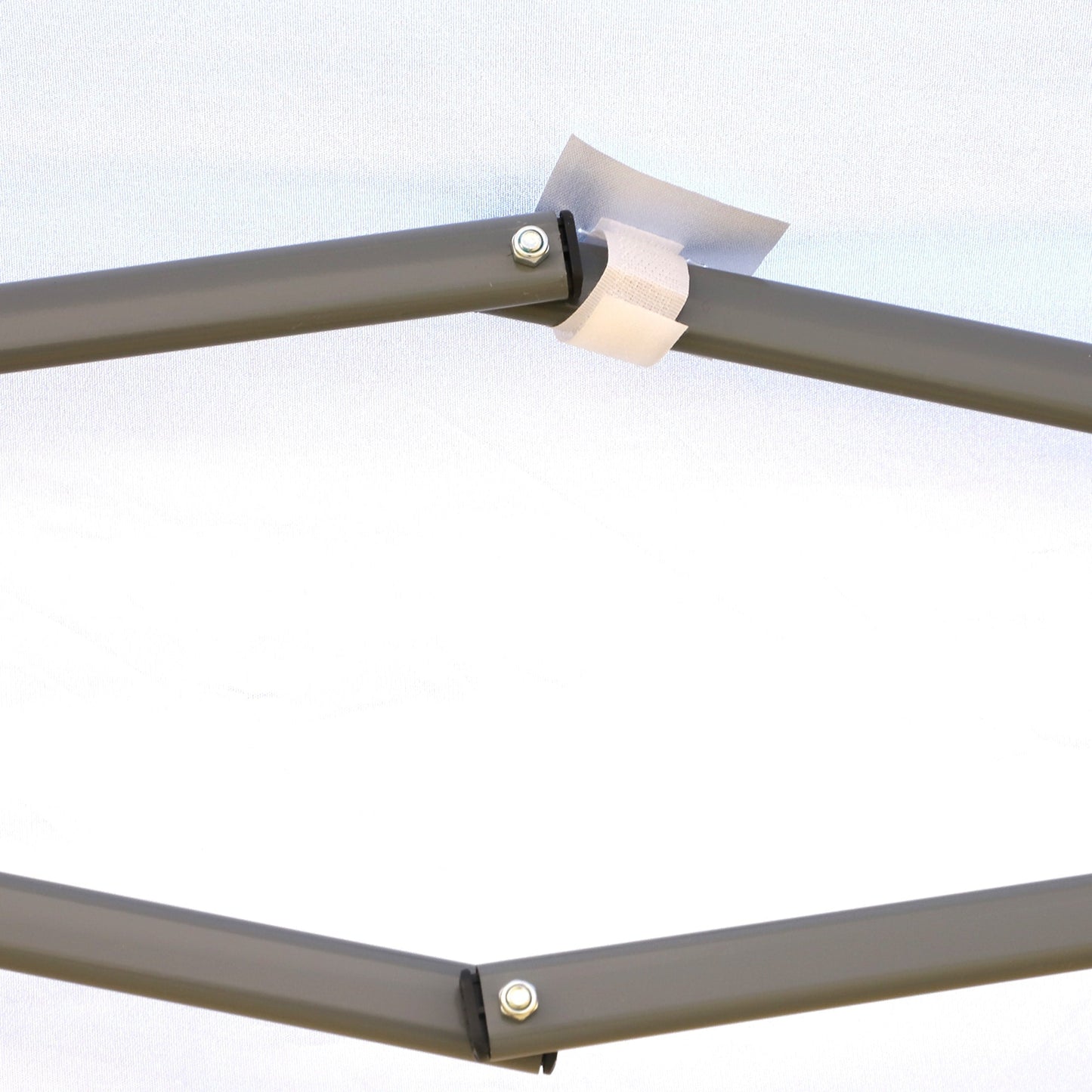 Caravane Pop-up Outsunny robuste avec cadre solide, toit pare-UV, sac de transport pour patio, jardin, plage, arrière-cour