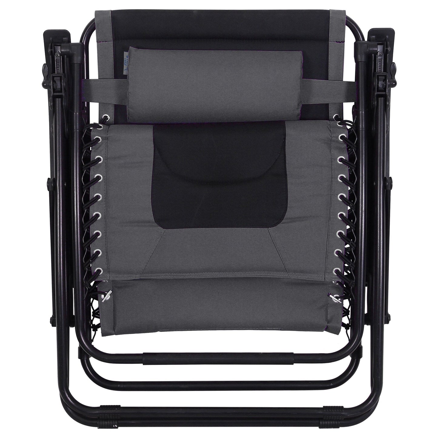 Fauteuil XL surdimensionné à dossier inclinable, avec accoudoirs larges, zéro gravité, rembourré et porte-gobelets - N/A