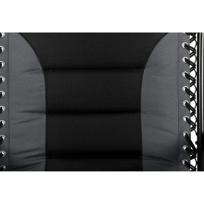 Fauteuil XL surdimensionné à dossier inclinable, avec accoudoirs larges, zéro gravité, rembourré et porte-gobelets - N/A