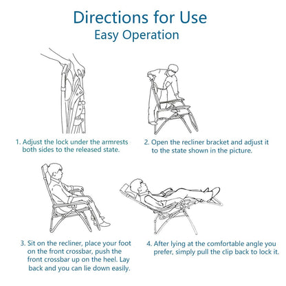 Fauteuil XL surdimensionné à dossier inclinable, avec accoudoirs larges, zéro gravité, rembourré et porte-gobelets - N/A