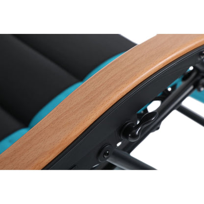 Fauteuil XL surdimensionné à dossier inclinable, avec accoudoirs larges, zéro gravité, rembourré et porte-gobelets - N/A