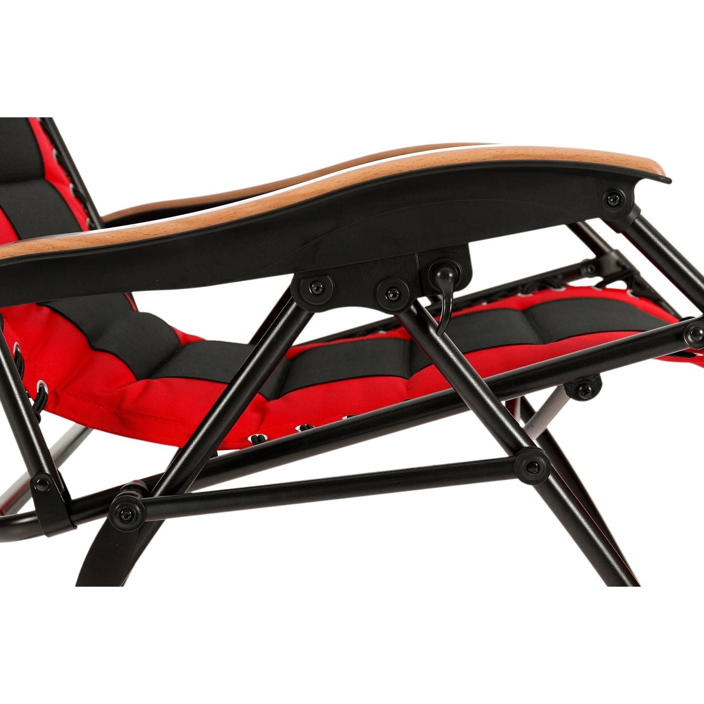 Fauteuil XL surdimensionné à dossier inclinable, avec accoudoirs larges, zéro gravité, rembourré et porte-gobelets - N/A