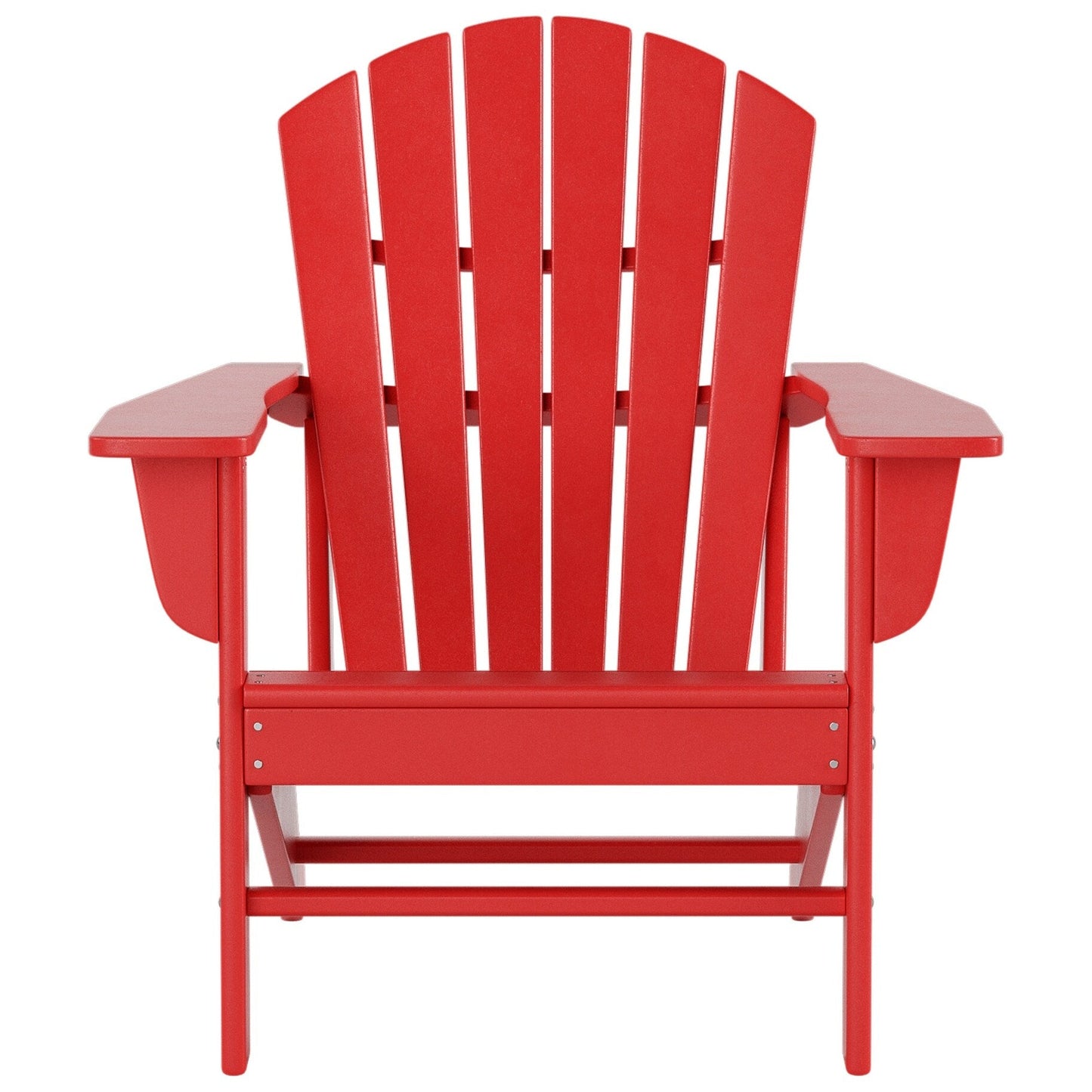 Polytrends Altura Chaise de jardin Adirondack en polyrésine, résistante aux intempéries et écologique (lot de 2)