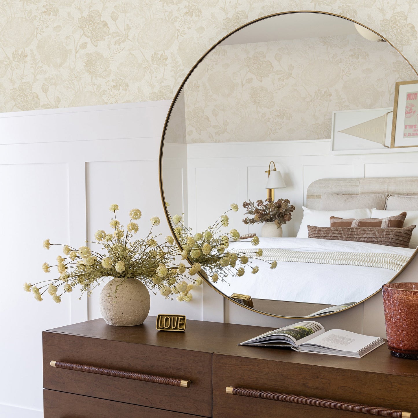 Papier peint coquelicots