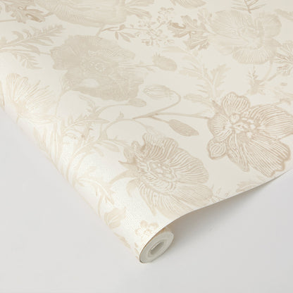 Papier peint coquelicots