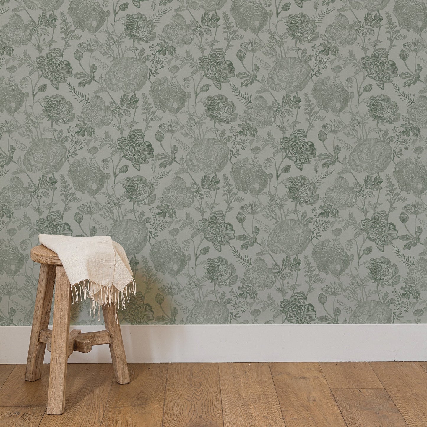 Papier peint coquelicots