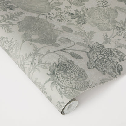 Papier peint coquelicots