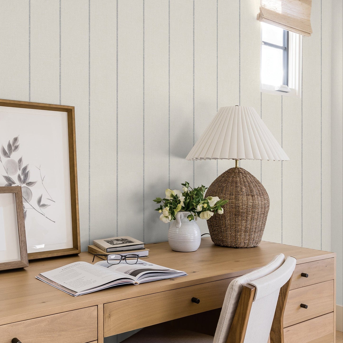 Papier peint à rayures Bursa