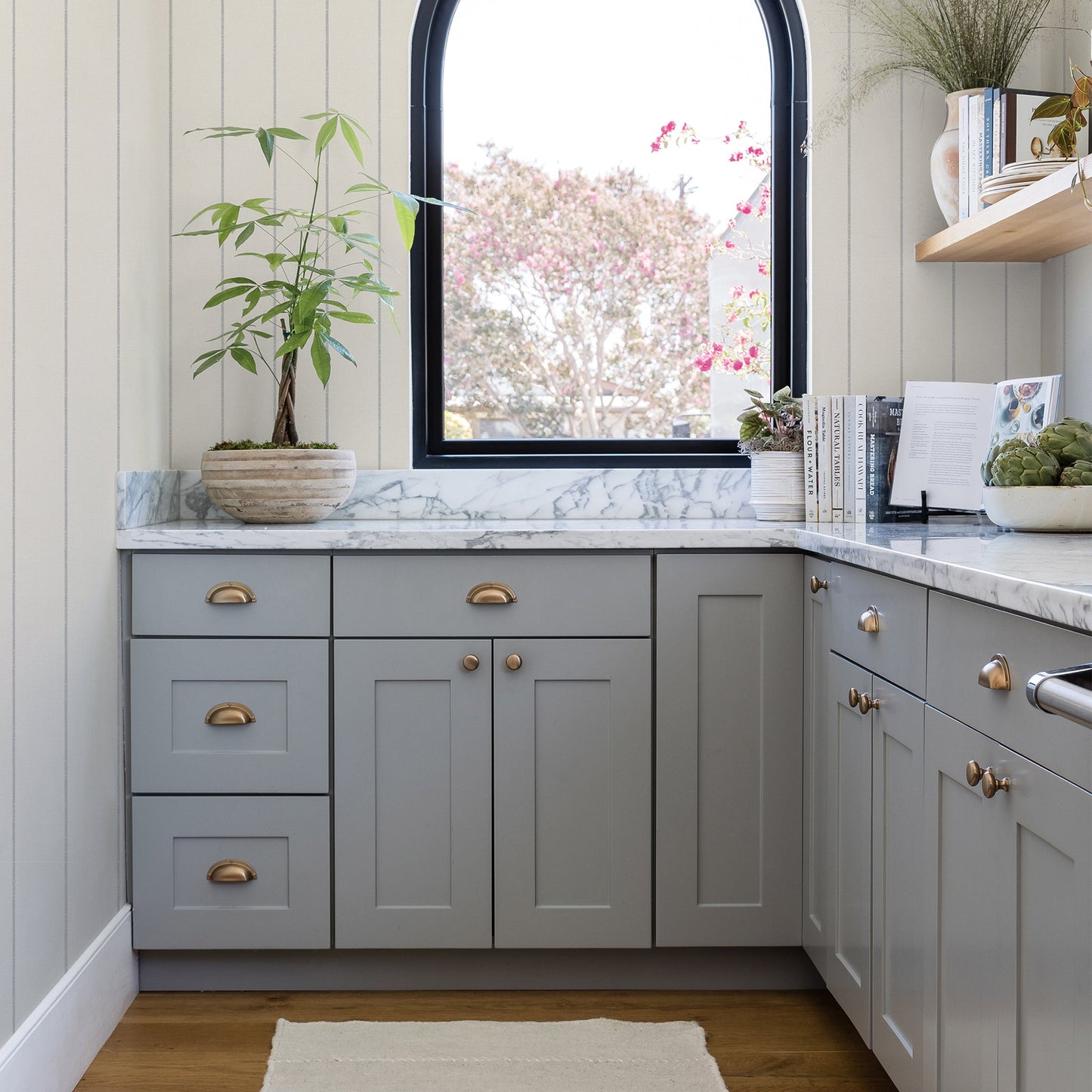 Papier peint à rayures Bursa