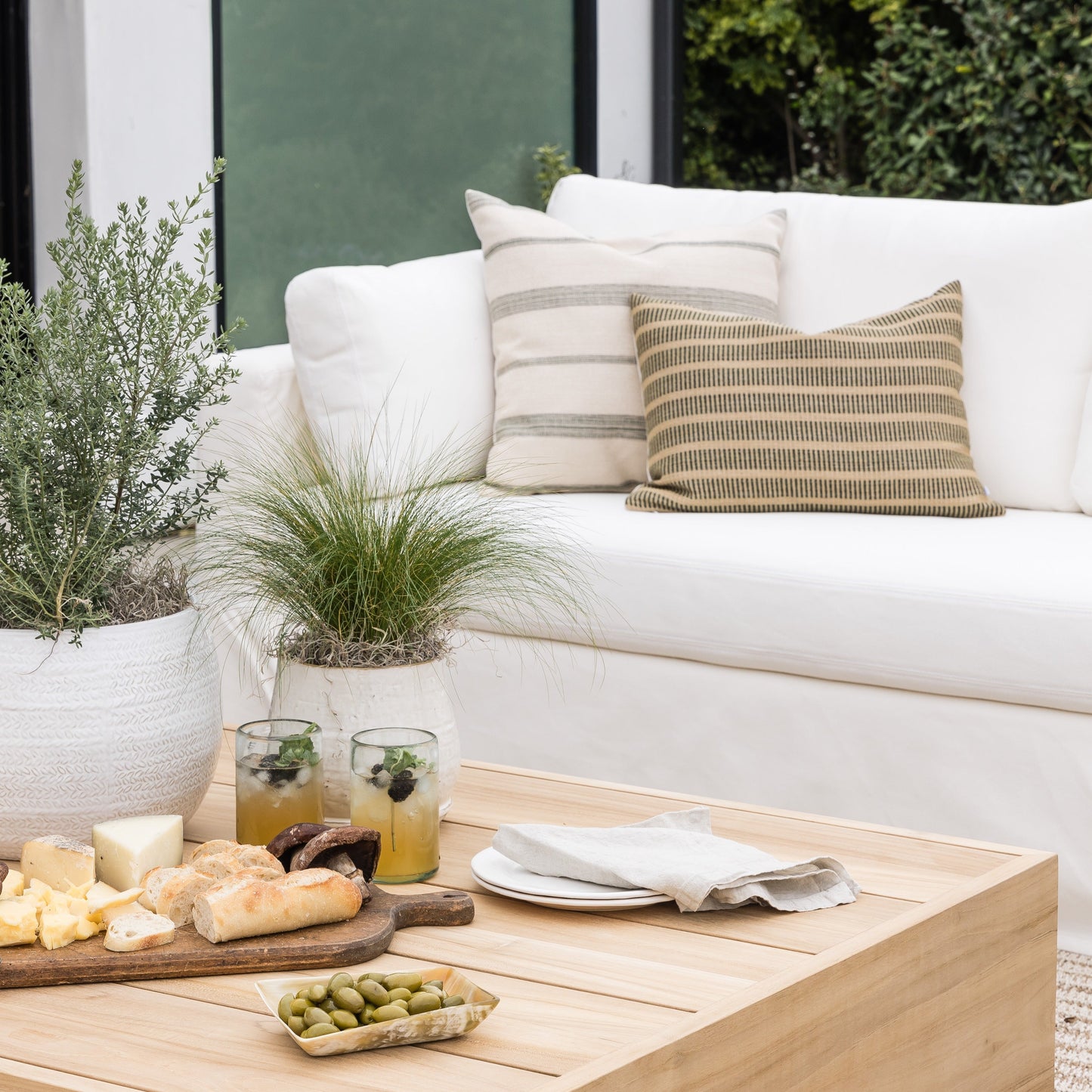 Coussin d'intérieur/extérieur Dominica