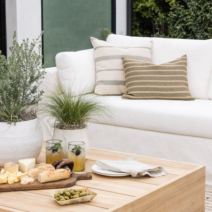 Coussin d'intérieur/extérieur Dominica