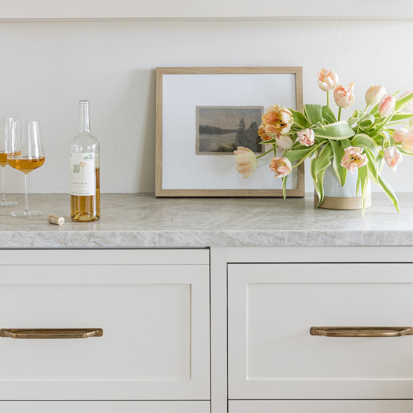 Poignée Monterey avec plaque de recouvrement