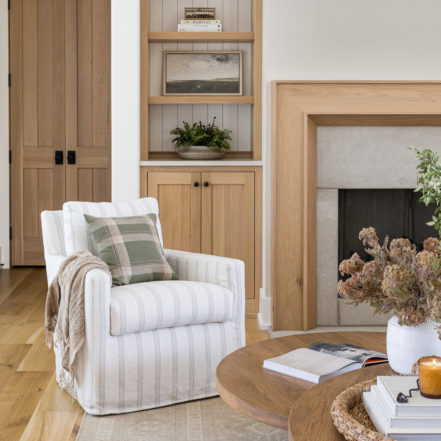 Coussin Stoffer - Vert / Multicolore