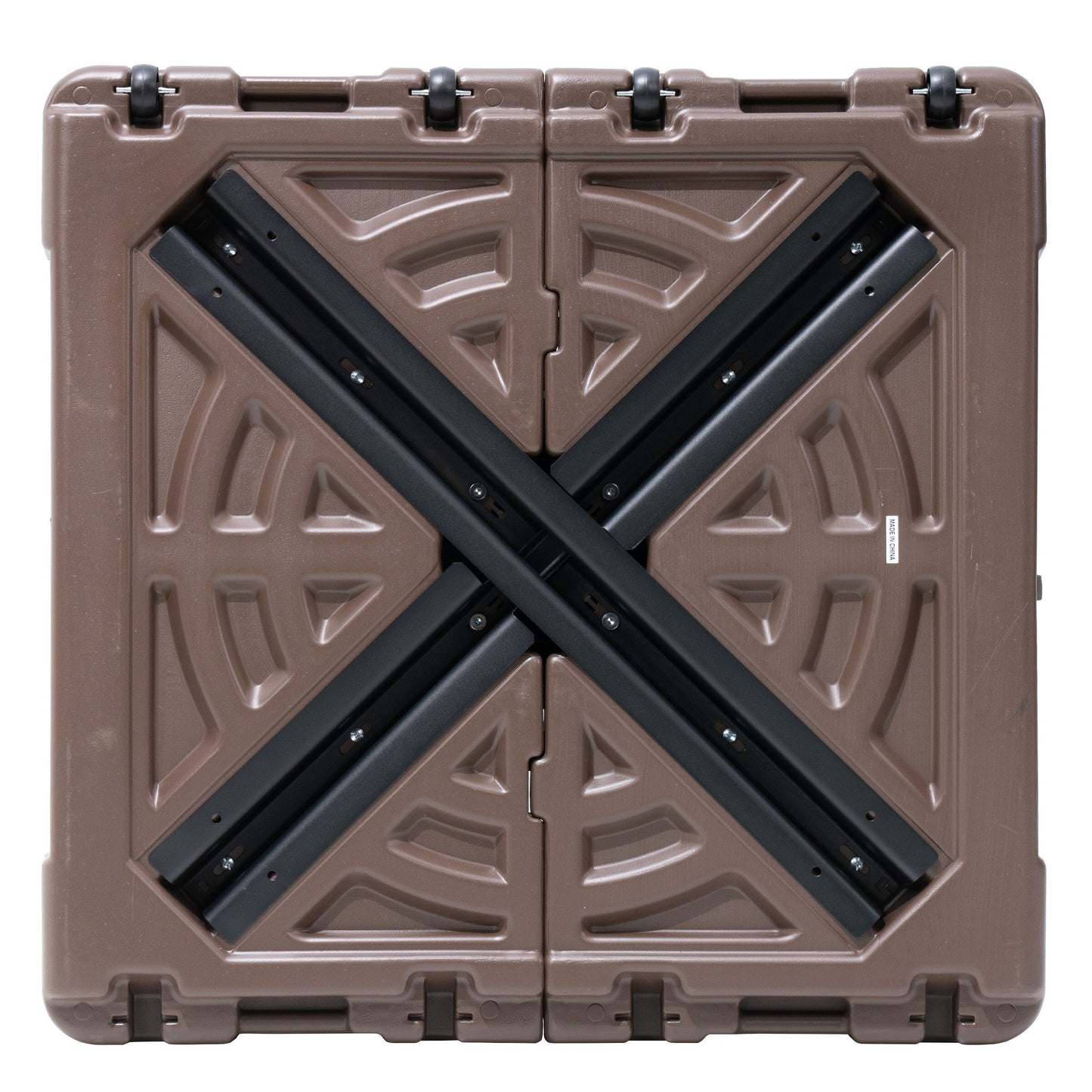 Pellebant Pied de parasol cantilever de terrasse de 220 lbs avec roulettes - N/A