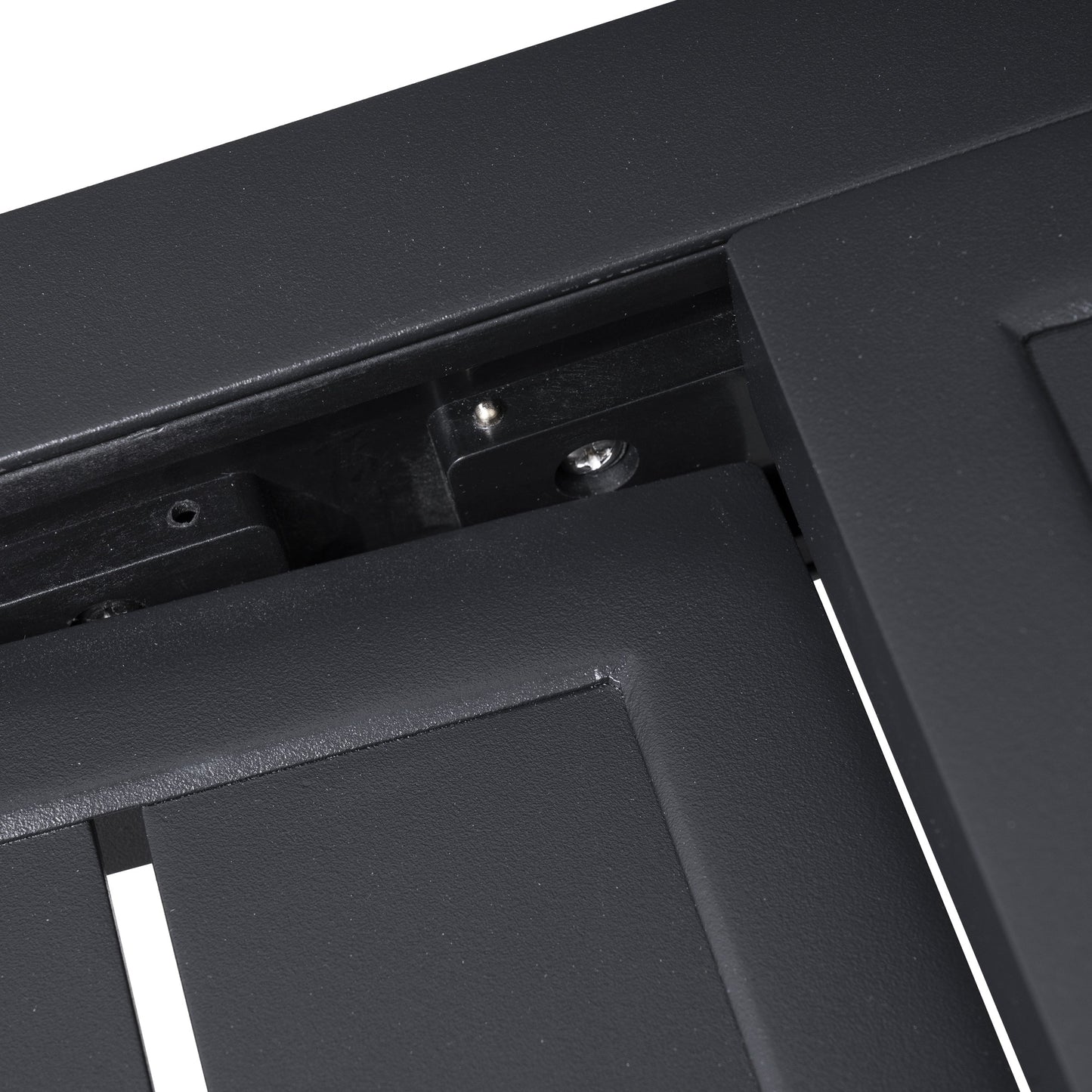 Ensemble de repas d'extérieur en aluminium Pellebant, extensible, avec table et chaises empilables, 5/7/9 pièces