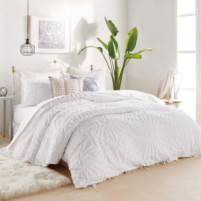 Ensemble de couette à médaillon en chenille Peri Home