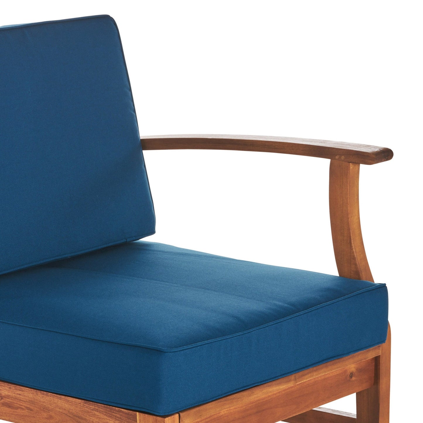 Ensemble de salon d'extérieur 7 pièces Perla en bois d'acacia de Christopher Knight Home