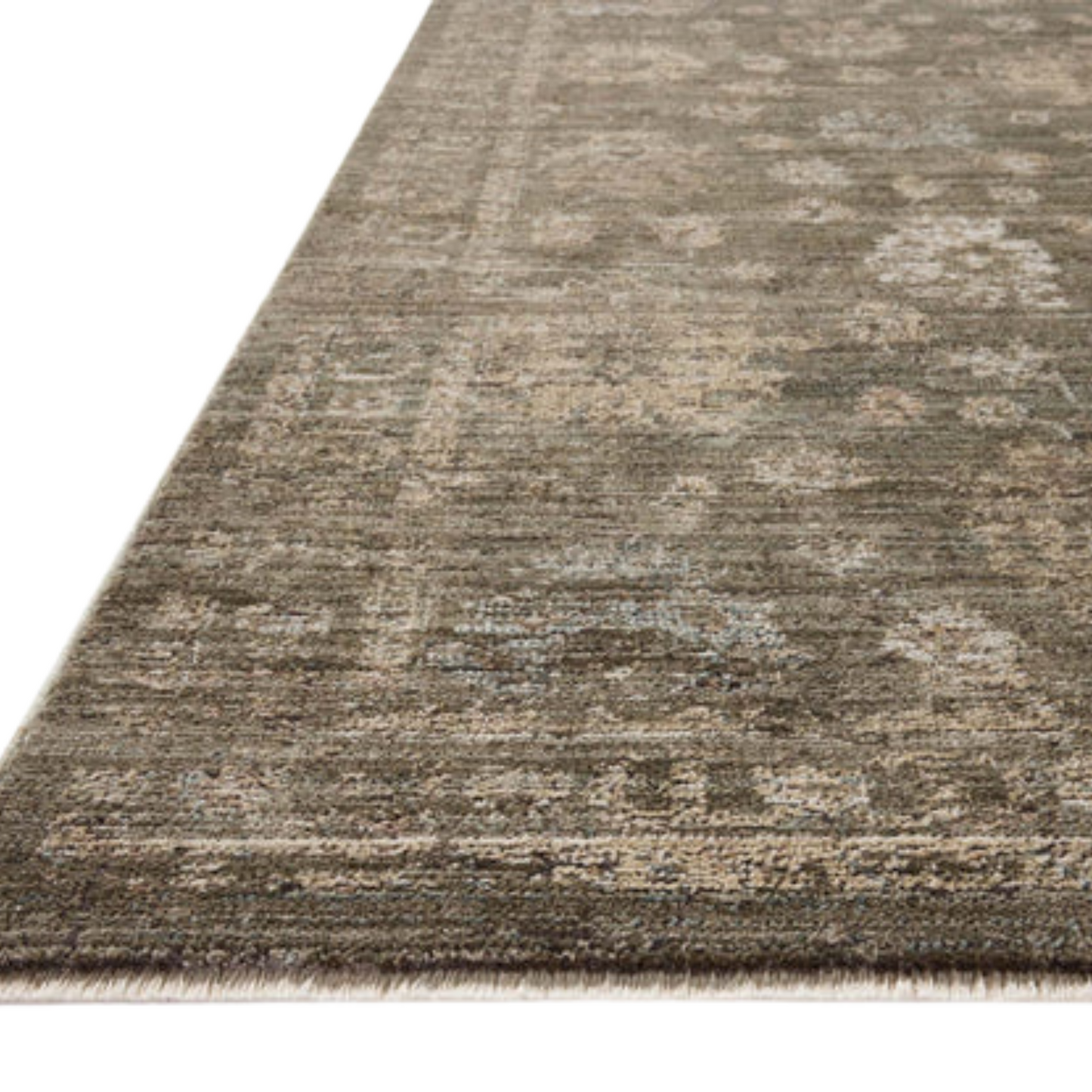 Perla Rug, Olive Sand
