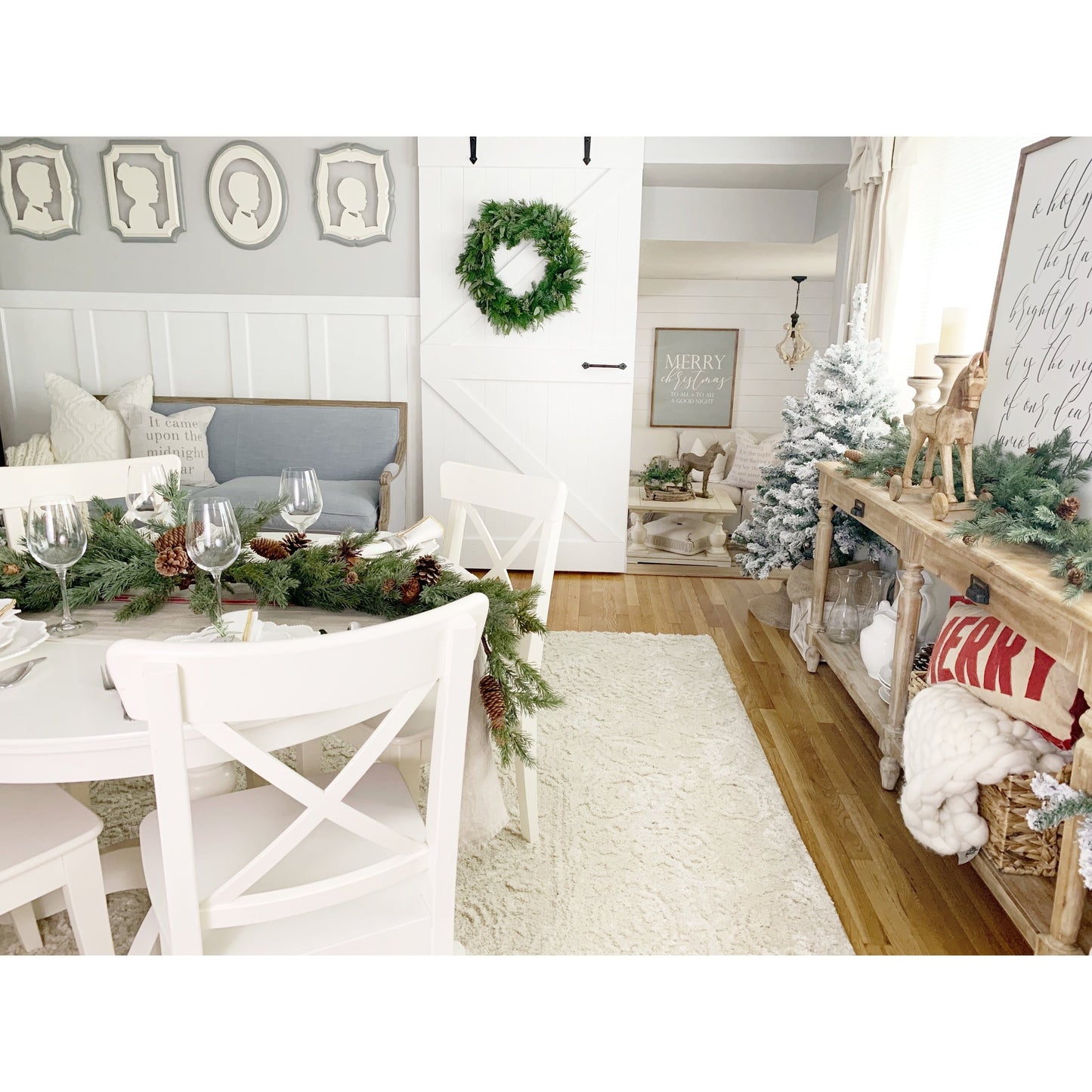 Assiette de service blanche à pois rouges Red Vanilla 11 (lot de 6)