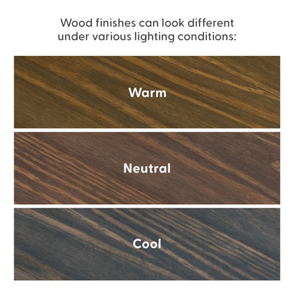 Table console moderne à structure en poutres et planches - 46