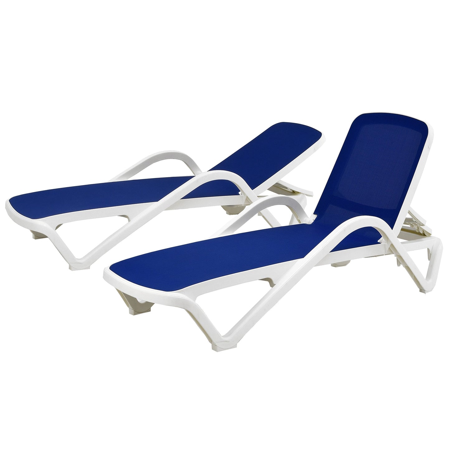 Ensemble de chaises longues Plymouth Collection All Weather Sling - 77 pouces