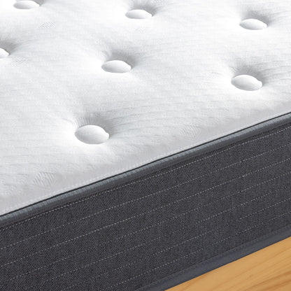 Matelas hybride à ressorts ensachés Priage by ZINUS 8 pouces Comfort Essential