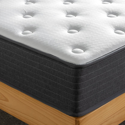 Matelas hybride à ressorts ensachés Priage by ZINUS 8 pouces Comfort Essential