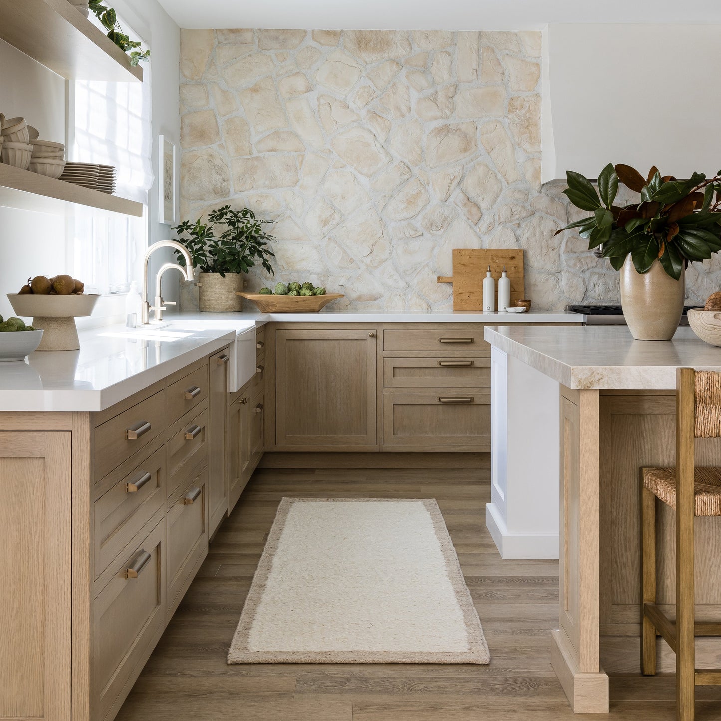 Tapis Pure Salt x Momeni Alanya