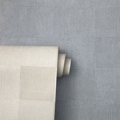 Papier peint à carreaux texturé