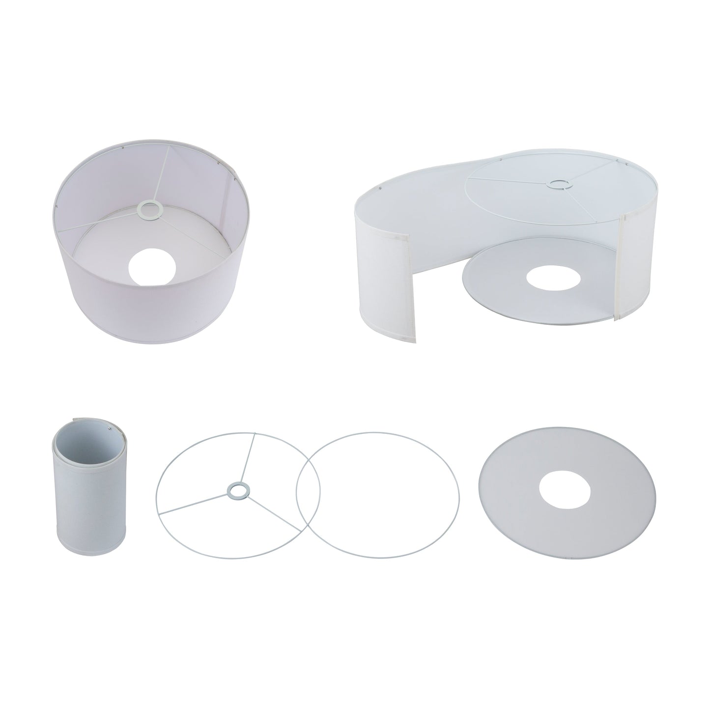 Lampe de sol à arche réglable en acier Q-Max 81 avec abat-jour extra large et socle en marbre