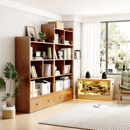 Habitat pour reptiles - Grand terrarium pour lézards, serpents et plus encore - 47.2