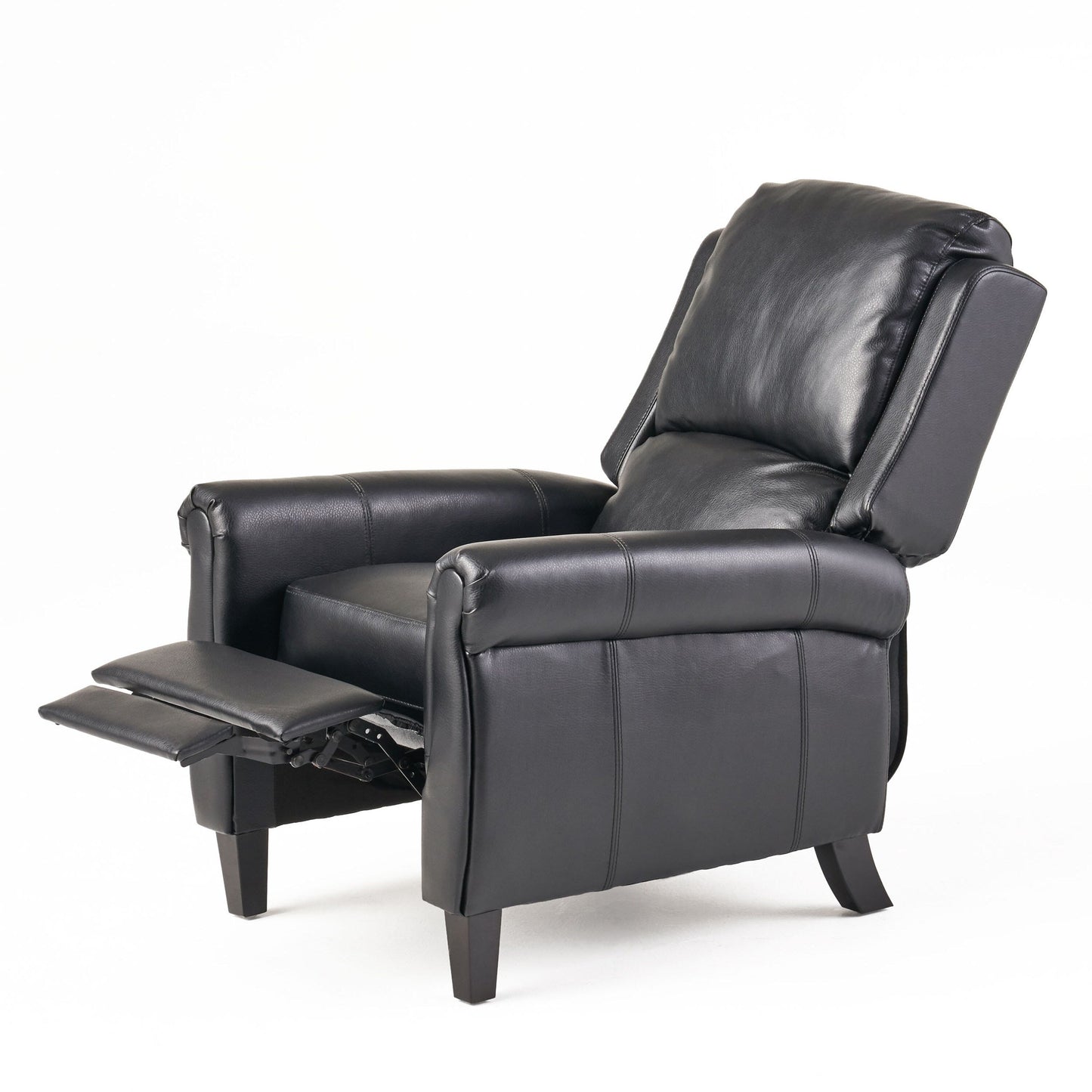 Fauteuil inclinable à dossier basculant en cuir PU Roomfitters Ultimate Comfort, fauteuil inclinable luxueux pour salon ou chambre à coucher