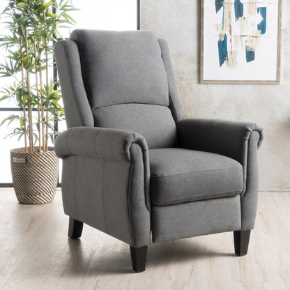 Fauteuil inclinable à dossier basculant en cuir PU Roomfitters Ultimate Comfort, fauteuil inclinable luxueux pour salon ou chambre à coucher