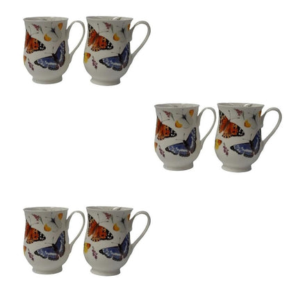 Mug Roy Kirkham Eleanor Butterfly Garden (lot de 6)