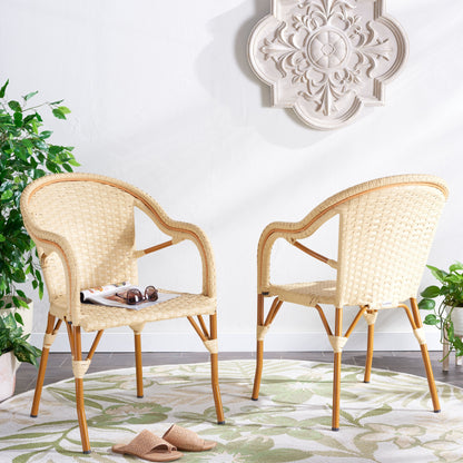 Fauteuil à accoudoirs SAFAVIEH Doreth (lot de 2) - 23L x 36P x 25H