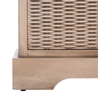 Banc de rangement avec 3 tiroirs et coussin SAFAVIEH Fiorello - 120 L x 38 l x 48 h - 120Lx38Lx48H