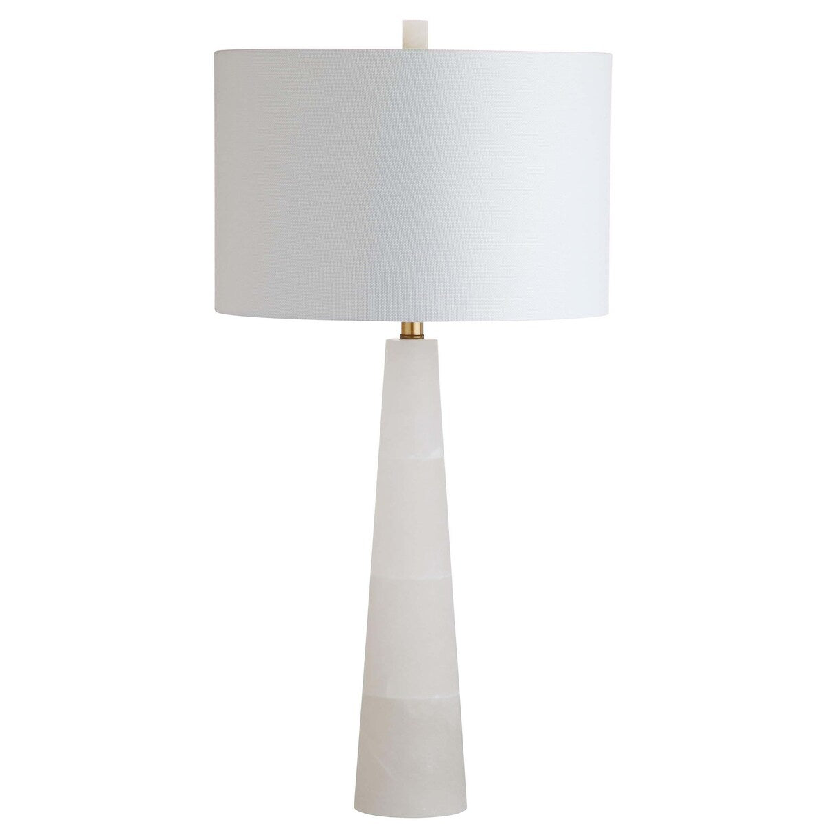 Lampe de table LED en albâtre Giorgiana de 76 cm (30 pouces) de SAFAVIEH Lighting - 38x38x76 cm (15x15x30 pouces) - 15Wx15Dx30H