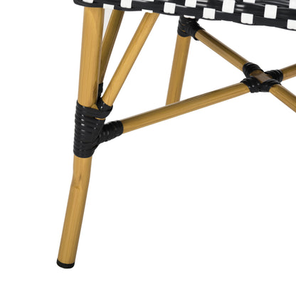 Chaise de salle à manger empilable Marolyn de SAFAVIEH (lot de 2) - 46L x 56P x 89H