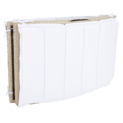 Ensemble de chaises longues de jardin Blaguna 3 pièces de SAFAVIEH - 83L x 20P x 24H (dimensions en pouces)