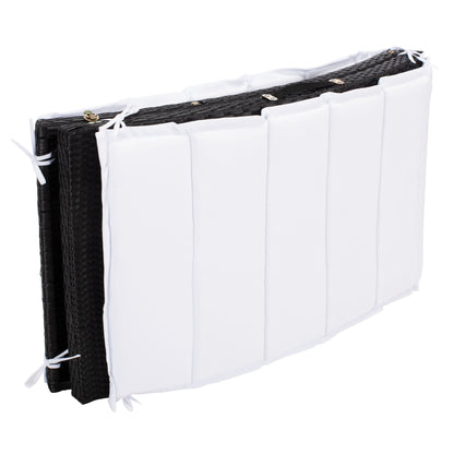 Ensemble de chaises longues de jardin Blaguna 3 pièces de SAFAVIEH - 83L x 20P x 24H (dimensions en pouces)