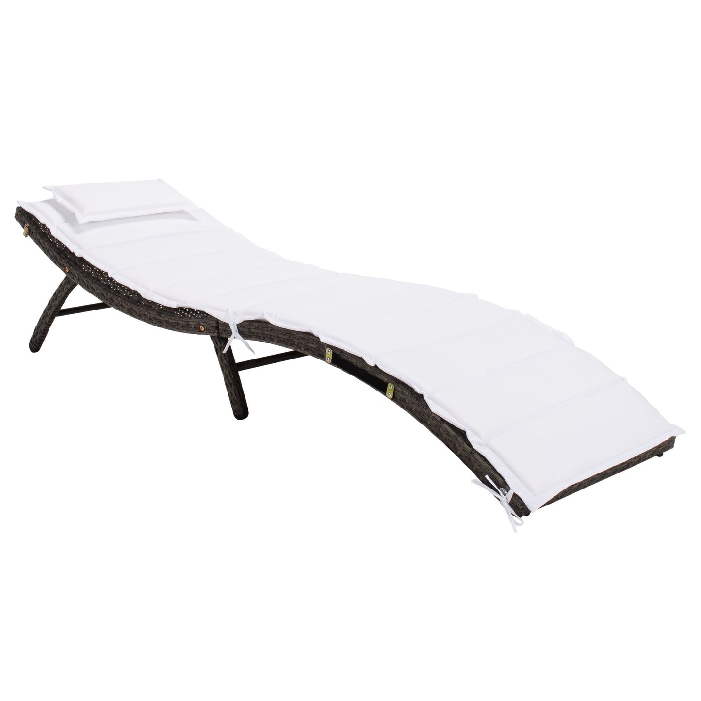 Ensemble de chaises longues de jardin Blaguna 3 pièces de SAFAVIEH - 83L x 20P x 24H (dimensions en pouces)