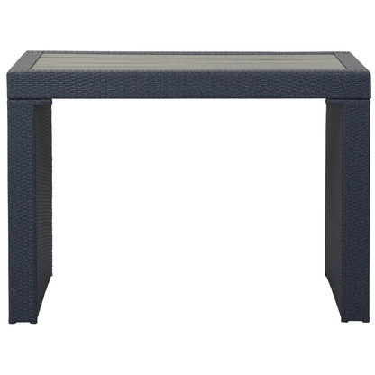 Ensemble de bar d'extérieur Euda de SAFAVIEH (7 pièces) - 73,7Wx149,8Dx106,7H (cm)