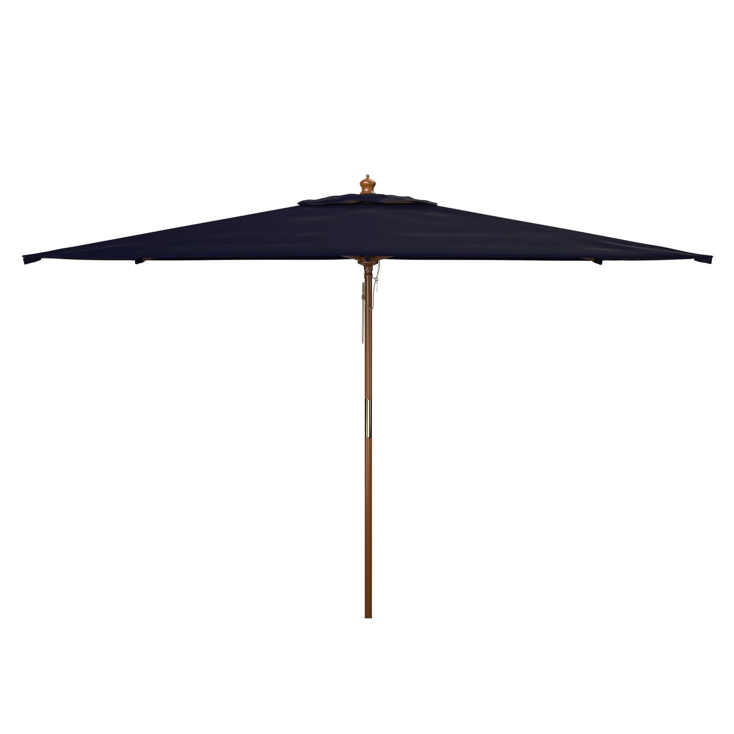 Parasol de jardin Glauca de SAFAVIEH, 3,35 m (11 pieds), avec poulie en bois