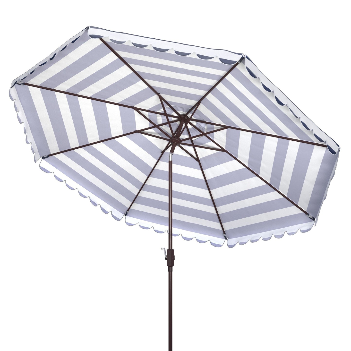 Parasol rond de 3,35 m (11 pieds) Jaylee pour extérieur de SAFAVIEH