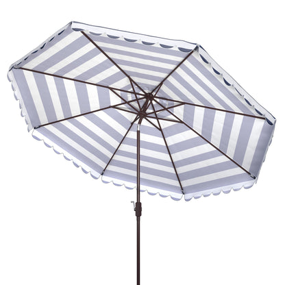 Parasol rond de 3,35 m (11 pieds) Jaylee pour extérieur de SAFAVIEH