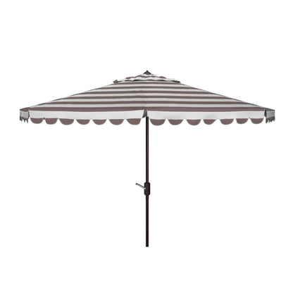 Parasol rond de 3,35 m (11 pieds) Jaylee pour extérieur de SAFAVIEH