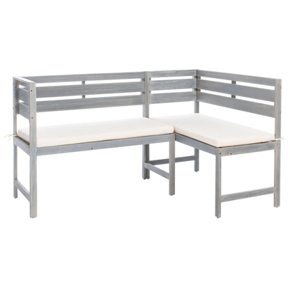 Ensemble de salon d'extérieur d'angle pour balcon Kenna 3 pièces de SAFAVIEH - 39L x 19P x 33H (mesures en pouces)