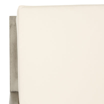 Chaise à bascule d'extérieur Makaila de SAFAVIEH avec coussin - 66L x 79P x 97H (cm)