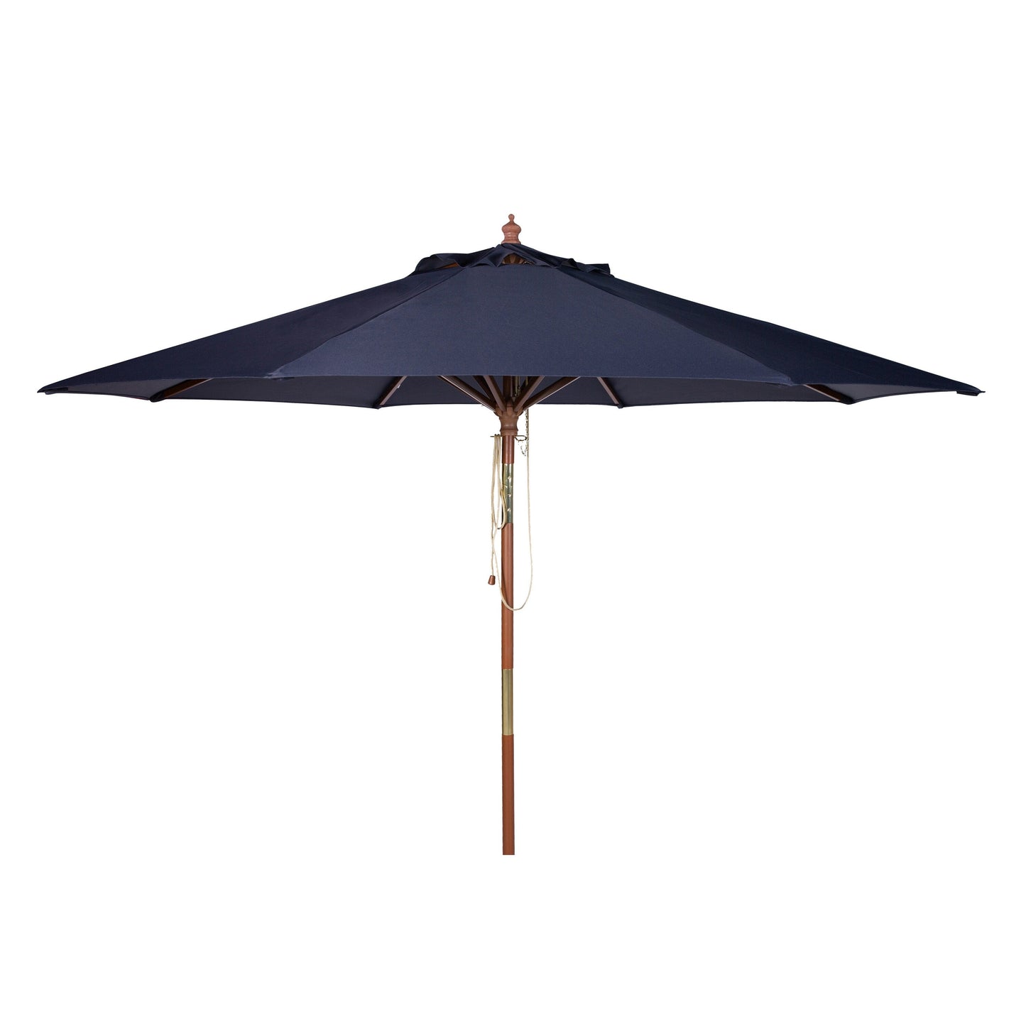 Parasol d'extérieur en bois Zlatana de 2,7 m (9 pieds) de SAFAVIEH